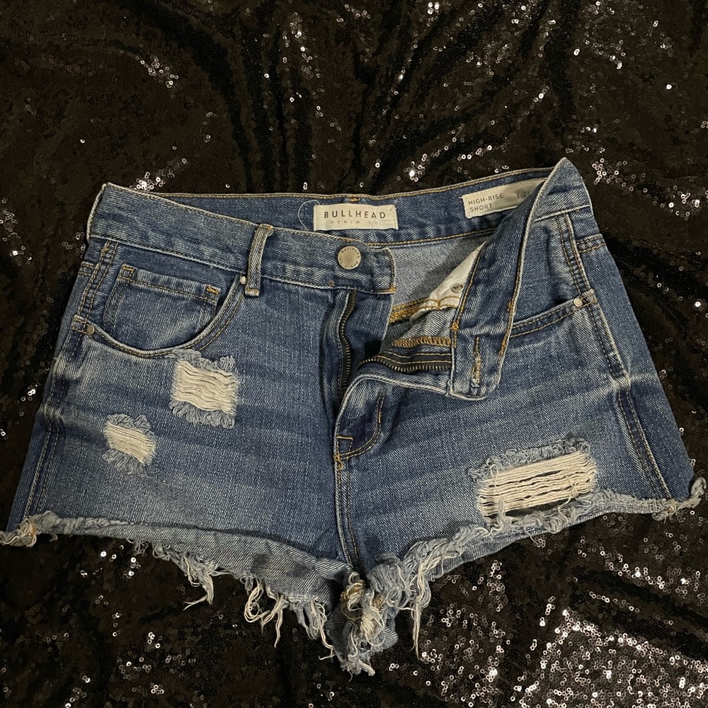 Bullhead Denim Co. High Rise Shorts